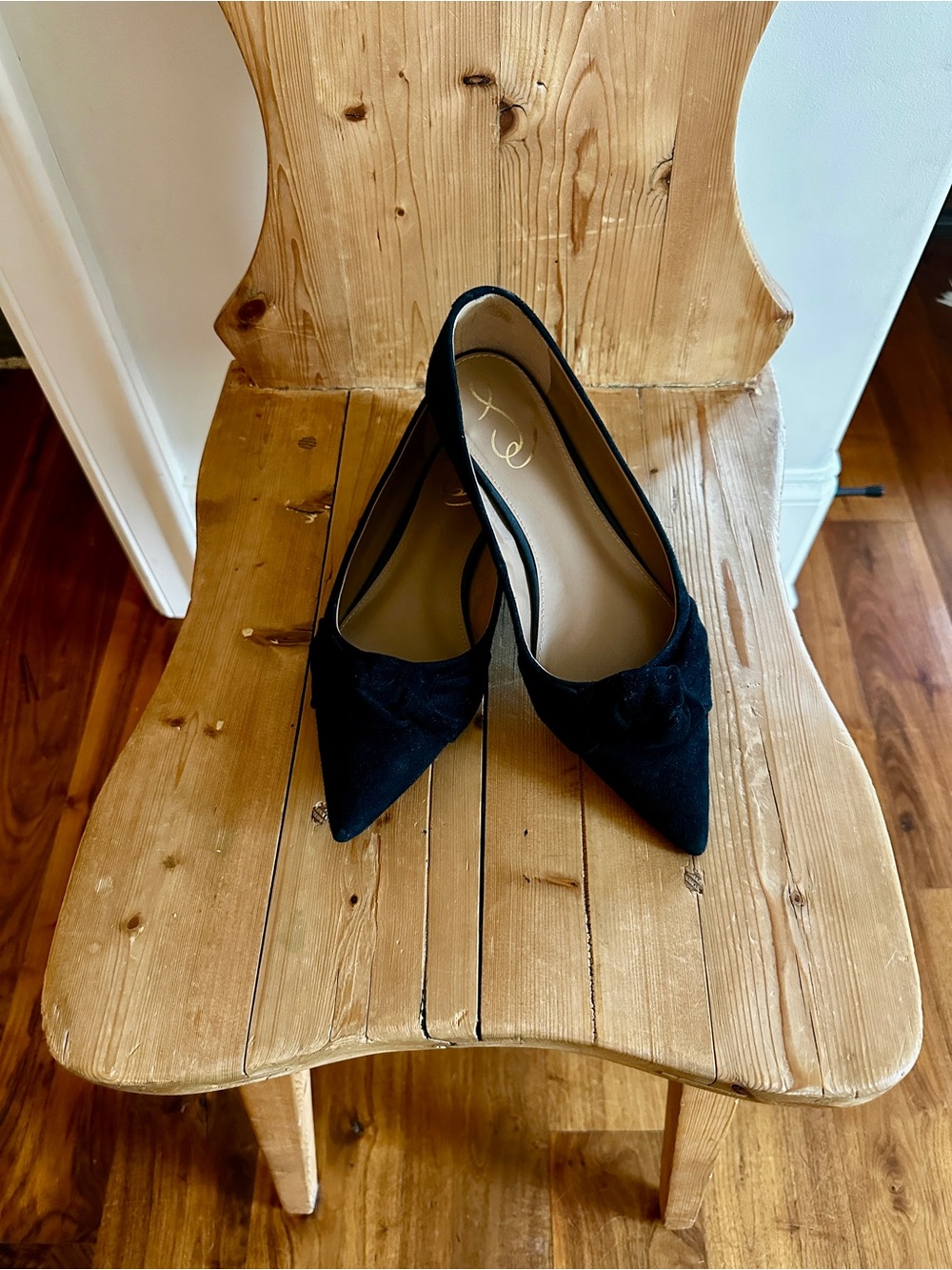Sam Edelman Suede Pointed-Toe Flats